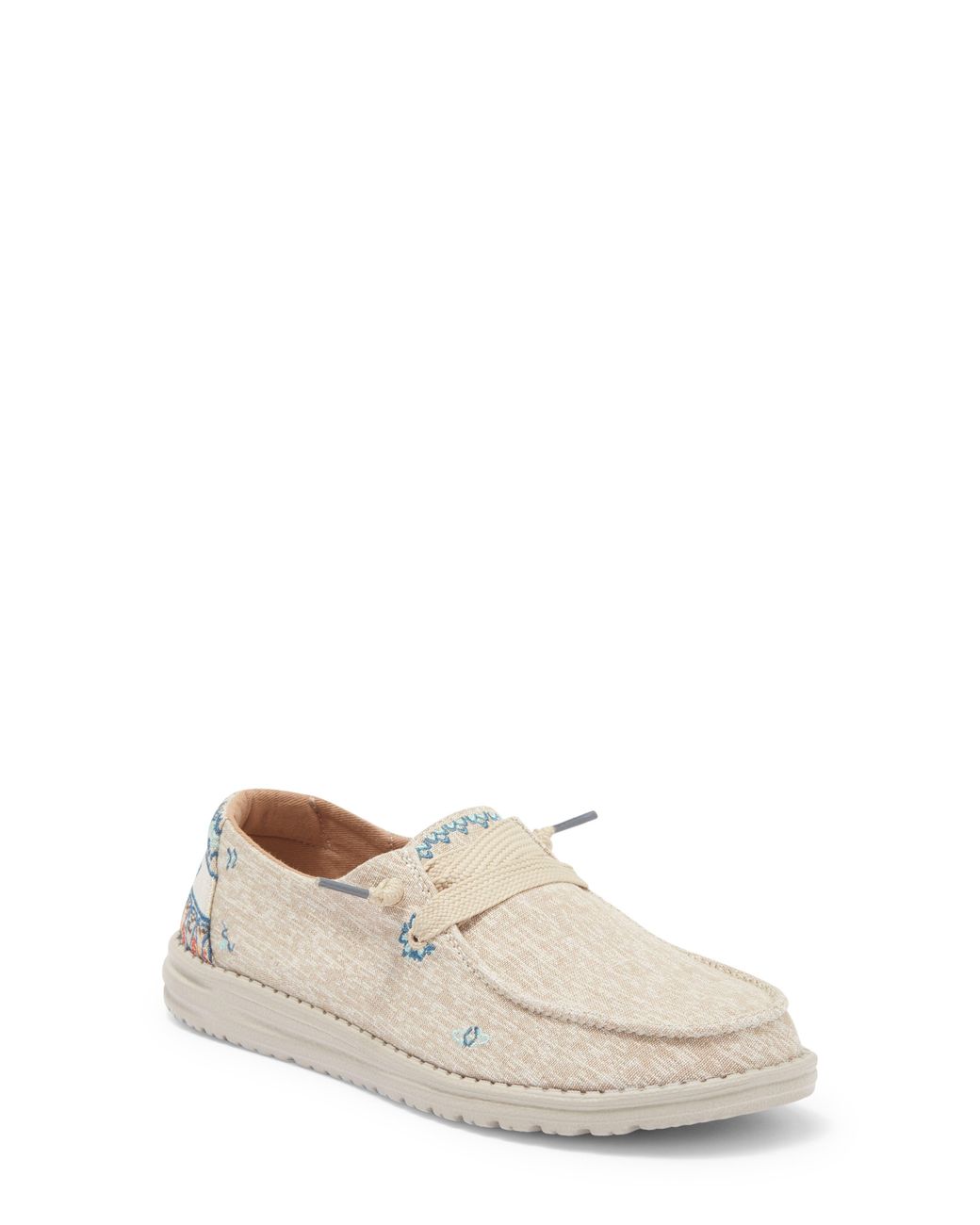 Hey Dude Wendy Flora Boat Shoe in White Lyst