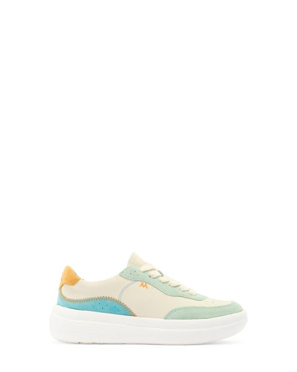 Mykos White Nyla Platform Sneaker