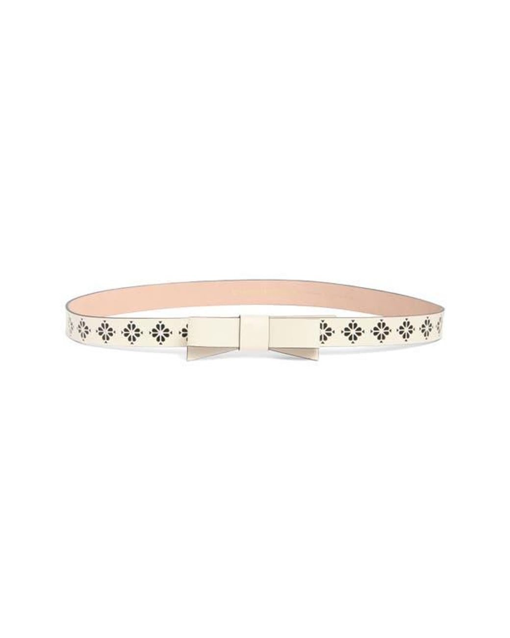 【特価セール】Kate Spade gingham print bow ベルト Kate Spade New York Women's Printed Bow White Belt Size M | eBay