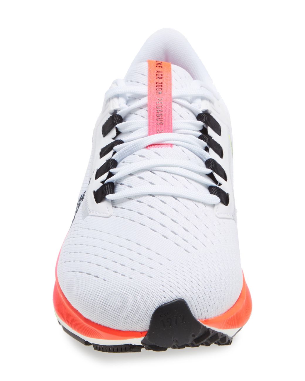 Nike Air Zoom Pegasus 38 Running Shoe In White/black/grey/pink At Nordstrom  Rack | Lyst