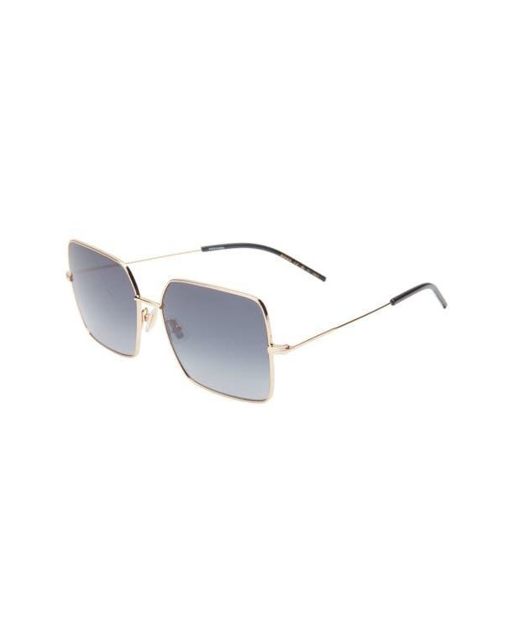 Boss Gray Square Sunglasses