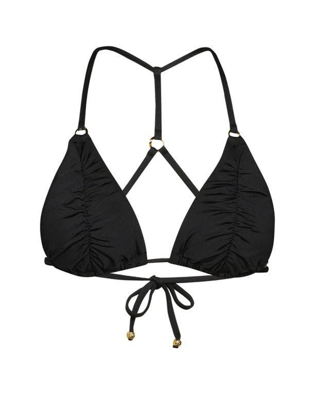 Sunshine 79 Black Triangle Slider Bikini Top