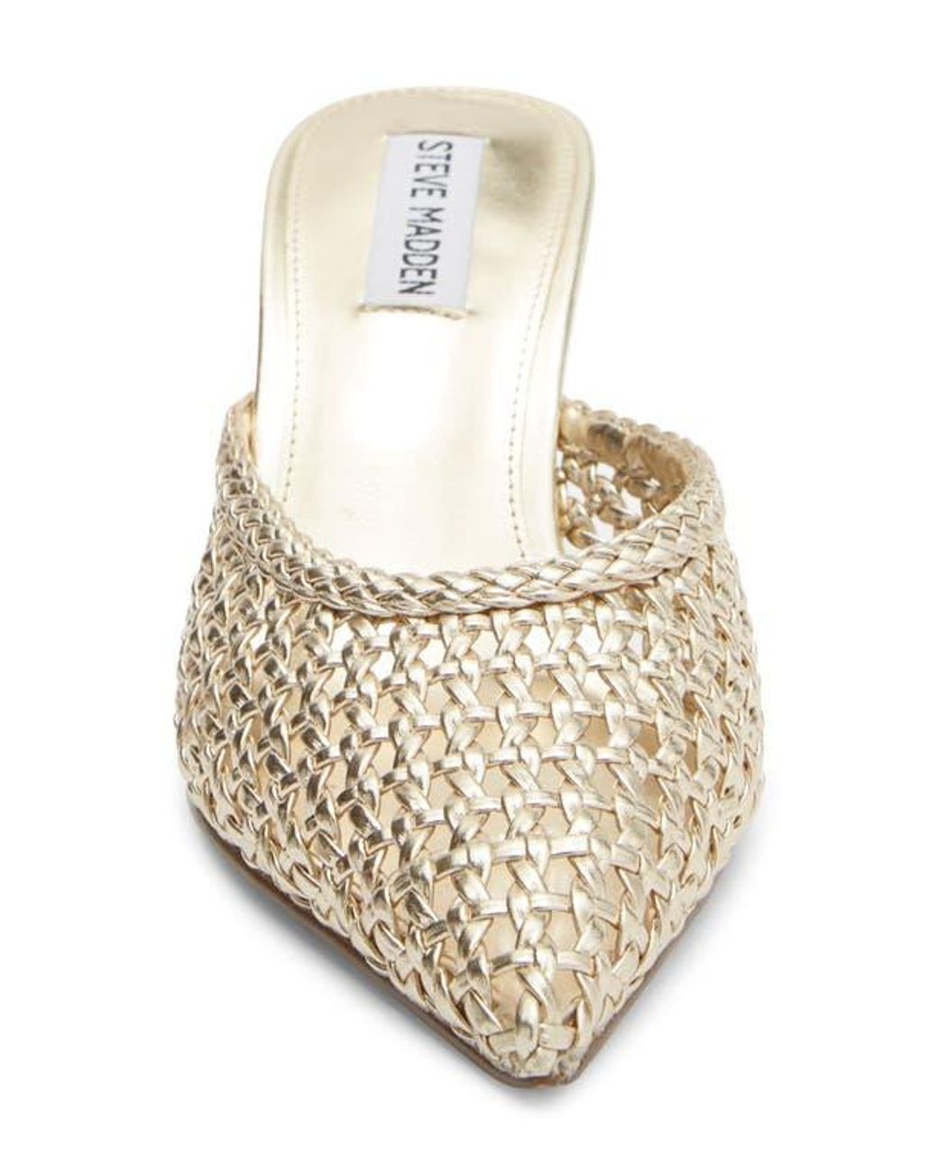 Steve Madden Natural Emmie Pointed Toe Mule
