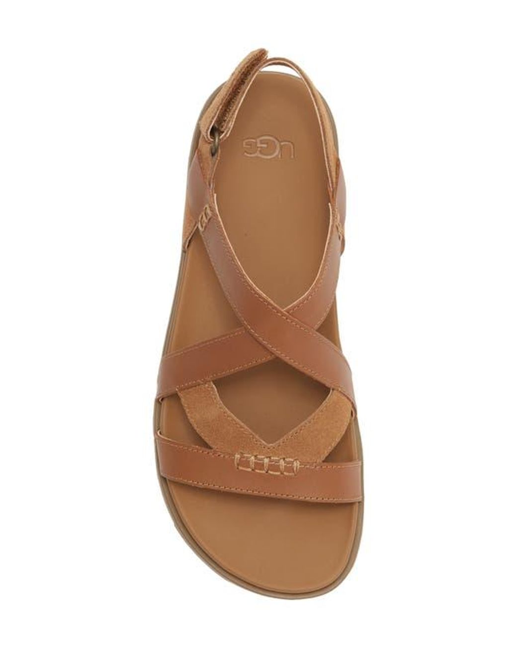 Ugg Brown Solivan Slingback Sandal