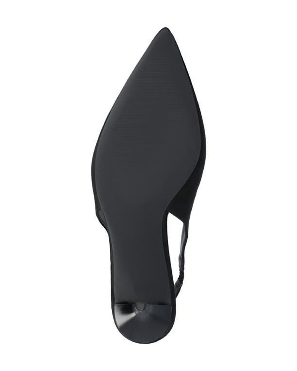 Journee Collection Black Elenney Slingback Pump
