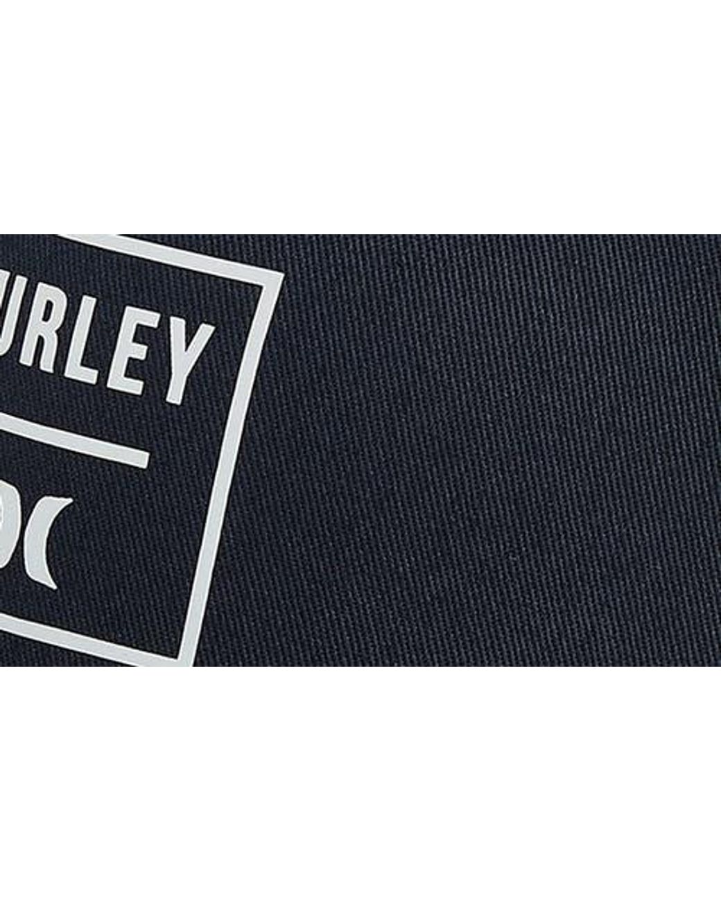 Hurley Blue Square Trucker Hat for men