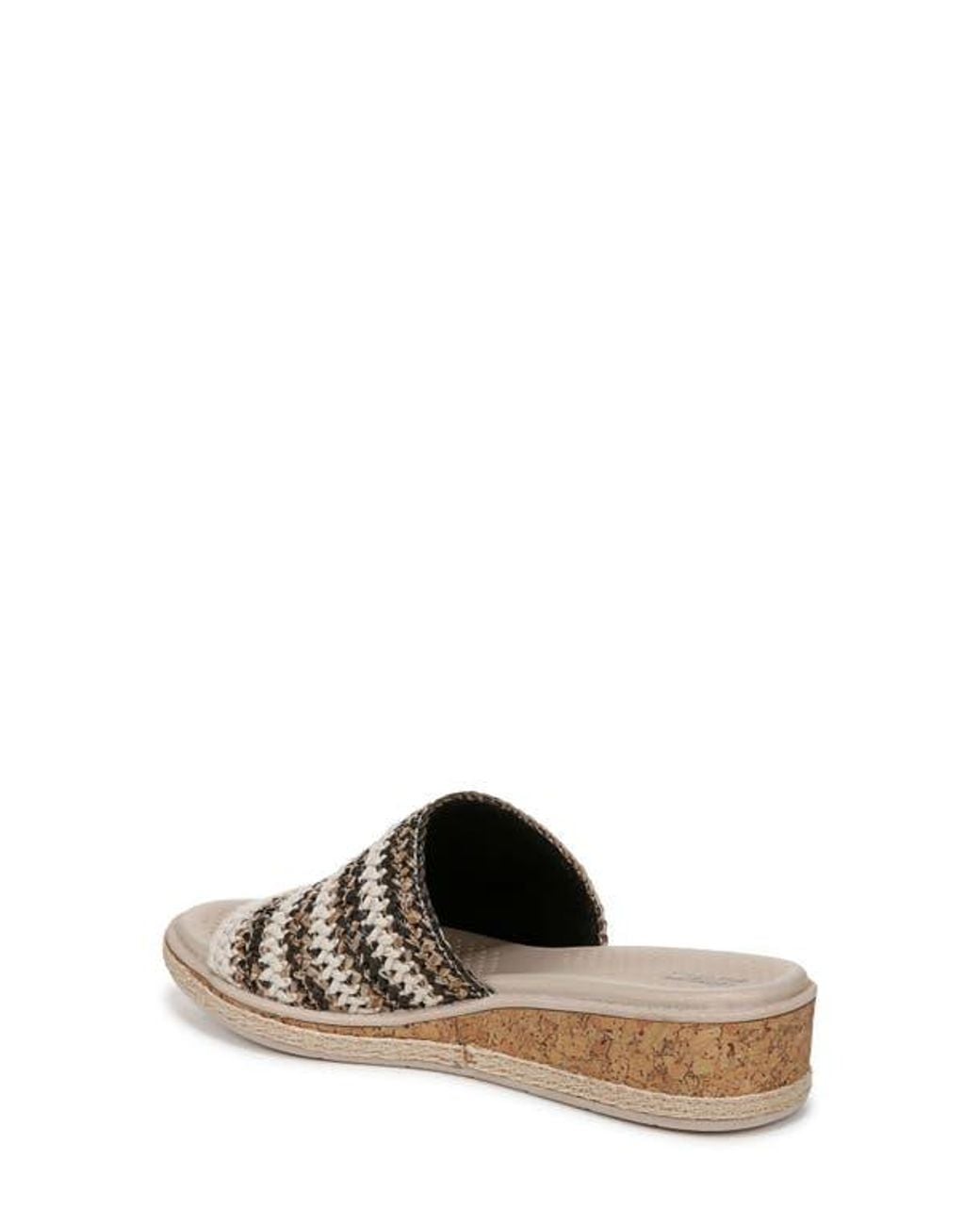 LifeStride Black Breezy Slide Sandal