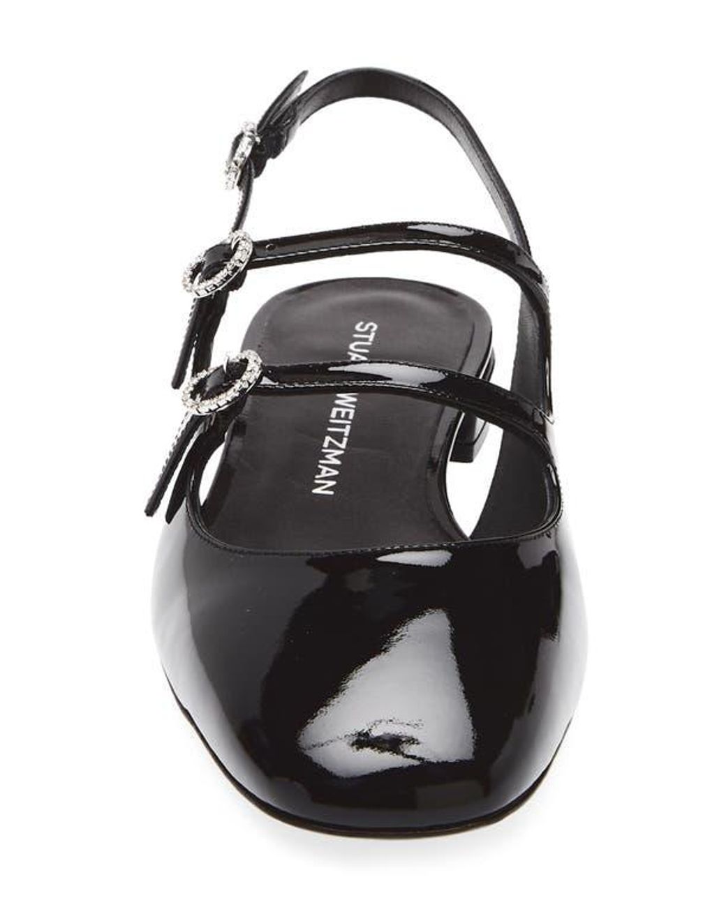 Stuart Weitzman Black Claris Slingback Mary Jane