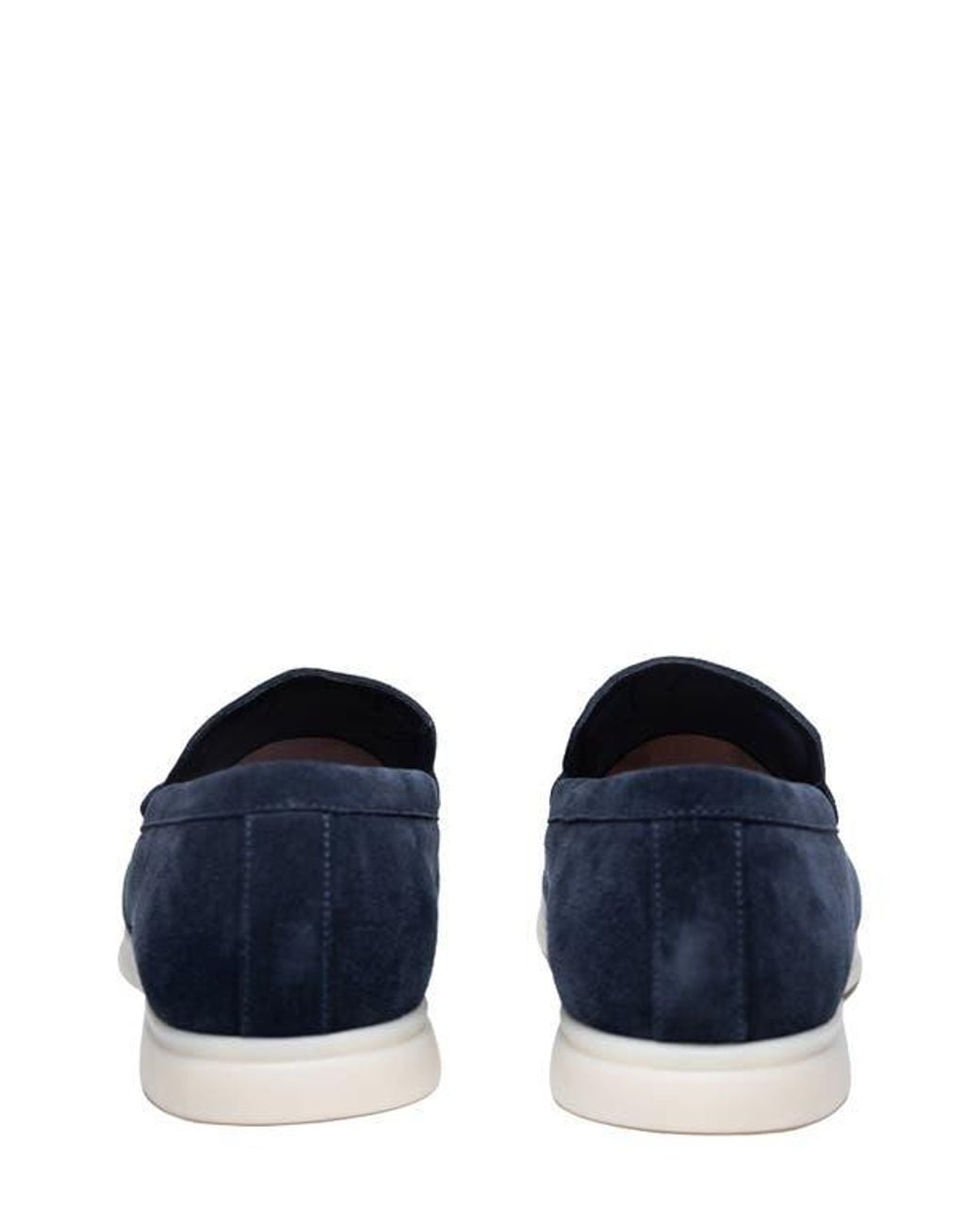 Tailorbyrd Blue Mikey Bit Loafer for men