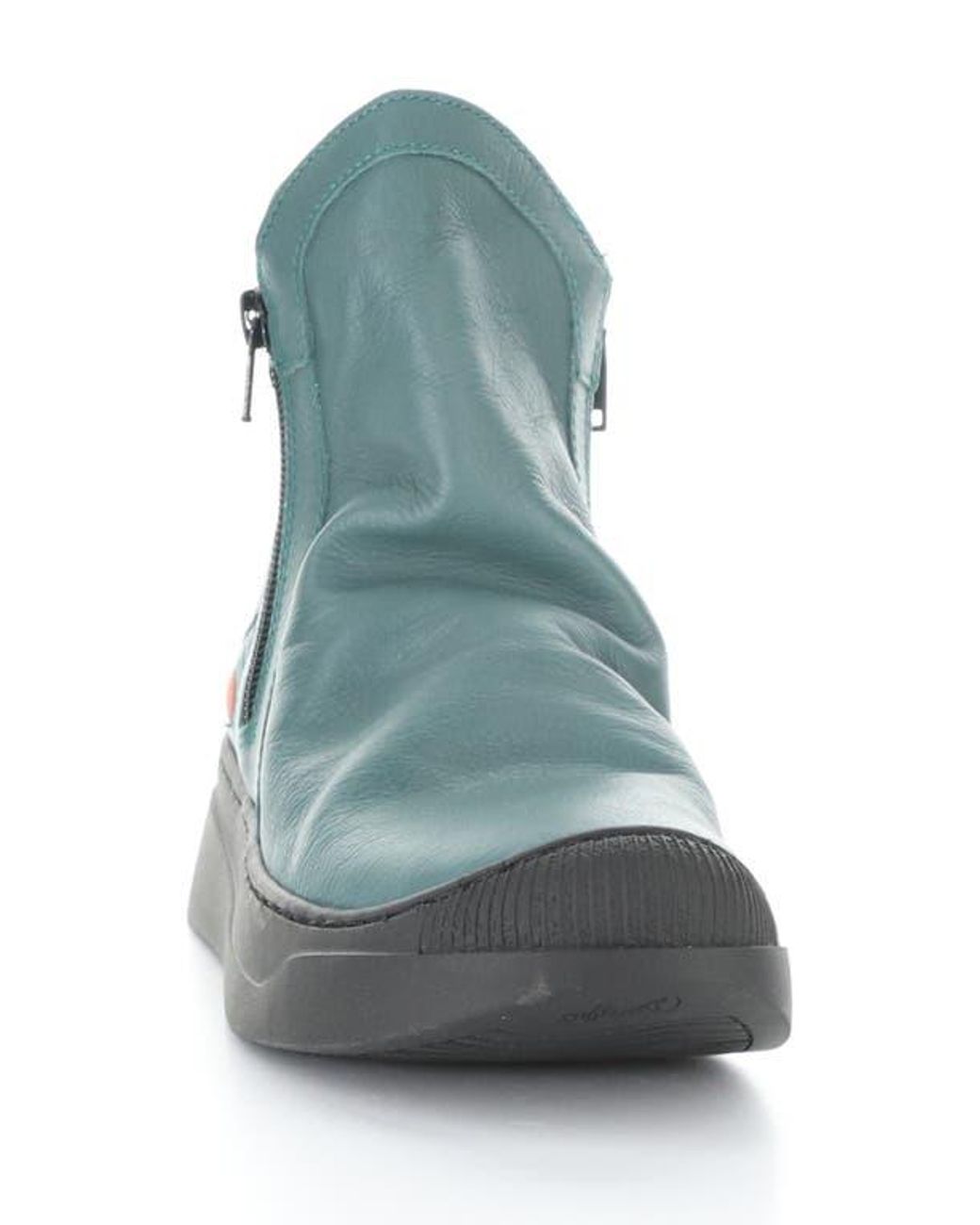 Softinos Blue Abil Platform Wedge Bootie