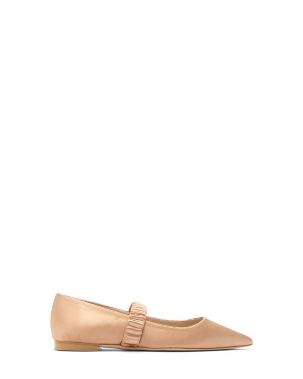 Stuart Weitzman Natural Maxine Ballet Flat