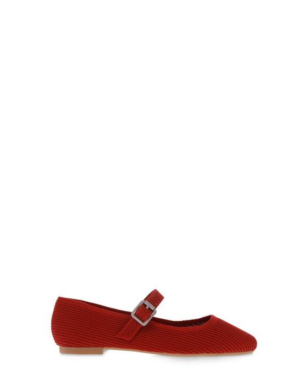 MIA Red Brita Mary Jane Flat