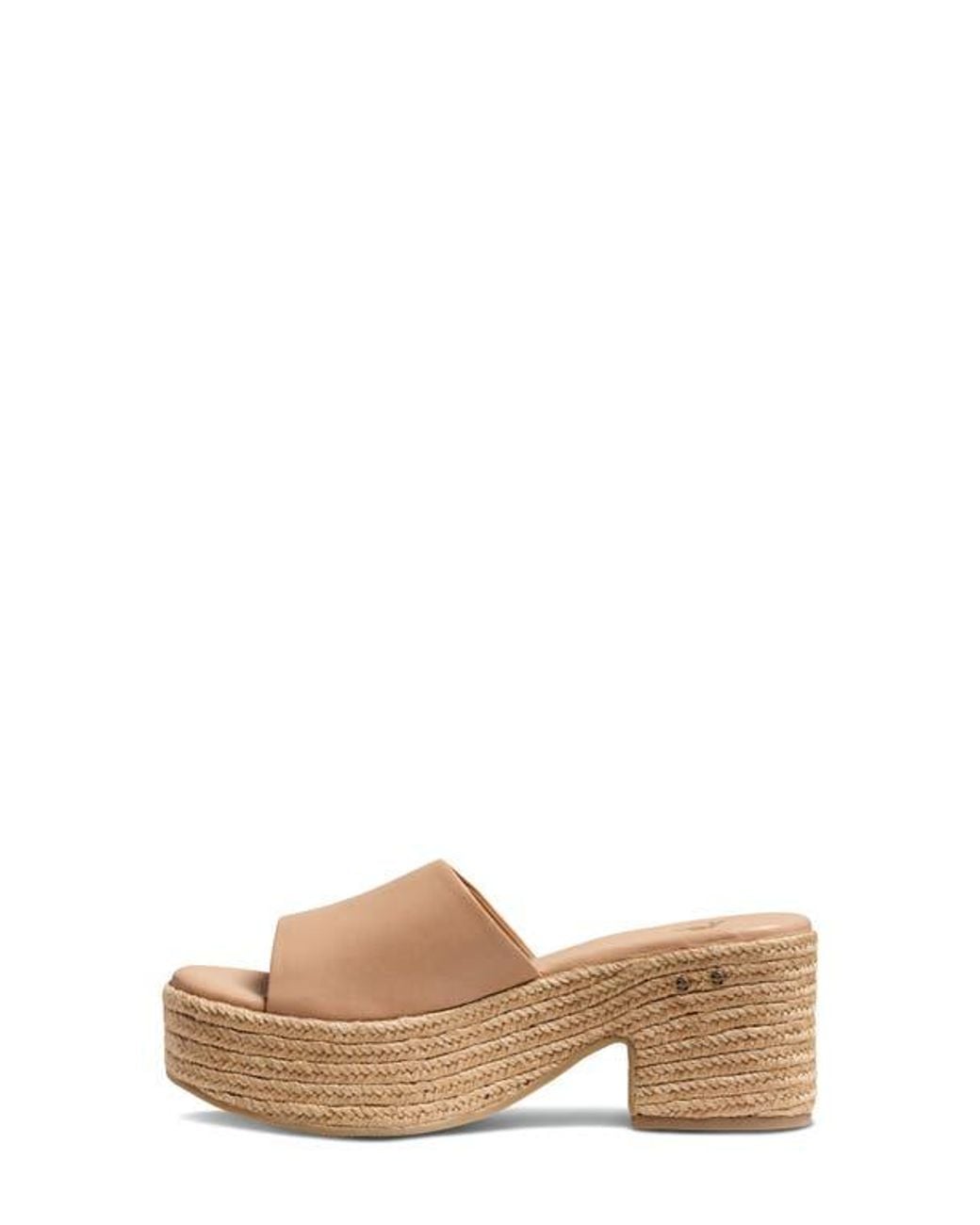 Beek Natural Prinia Espadrille Platform Sandal
