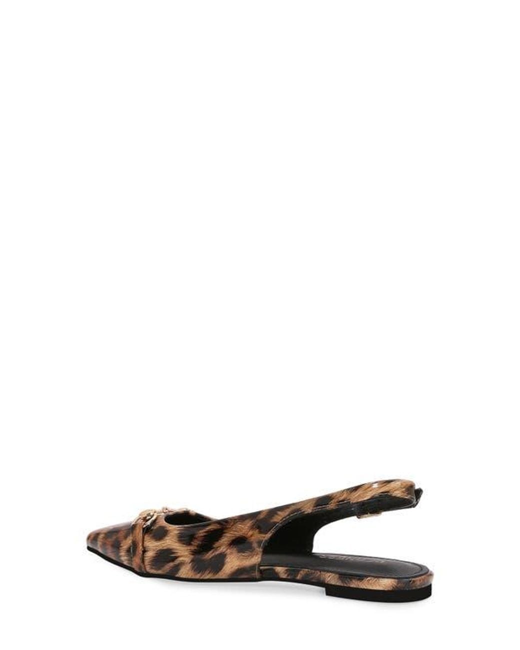 BERNESS Brown Bit Slingback Flat