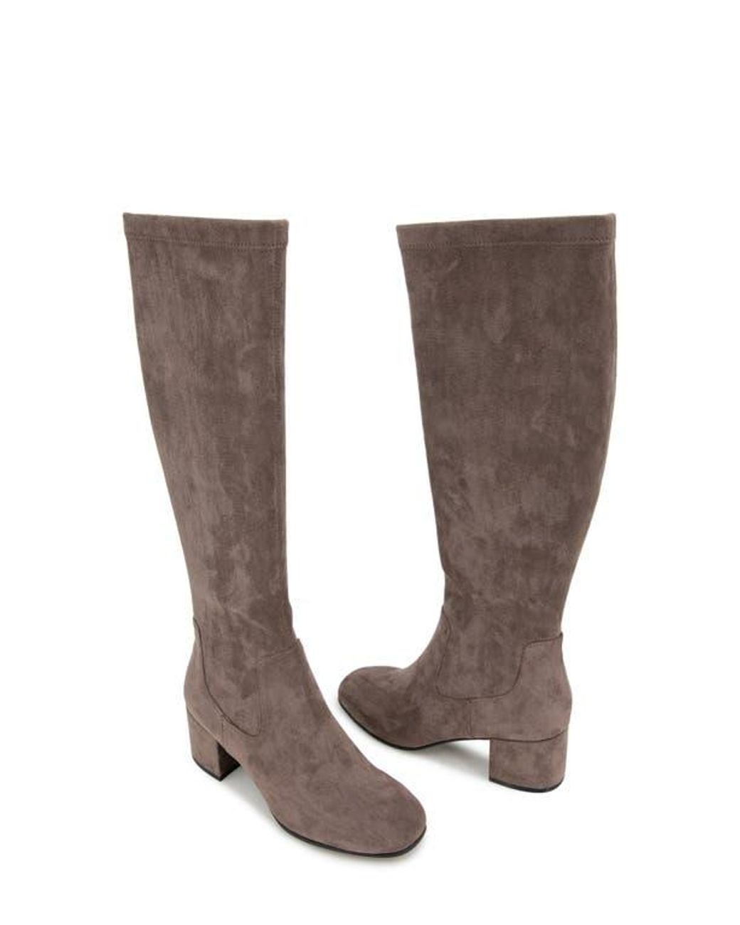 Kenneth Cole Brown Rida Stretch Knee High Boot