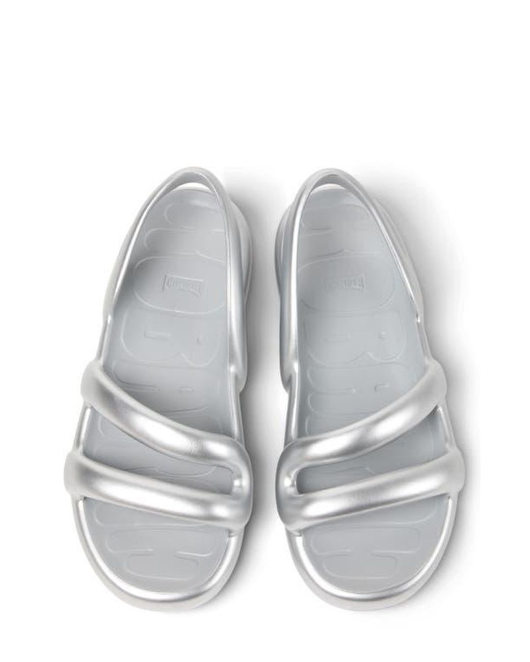 Camper White Kobarah Flat Slingback Sandal for men