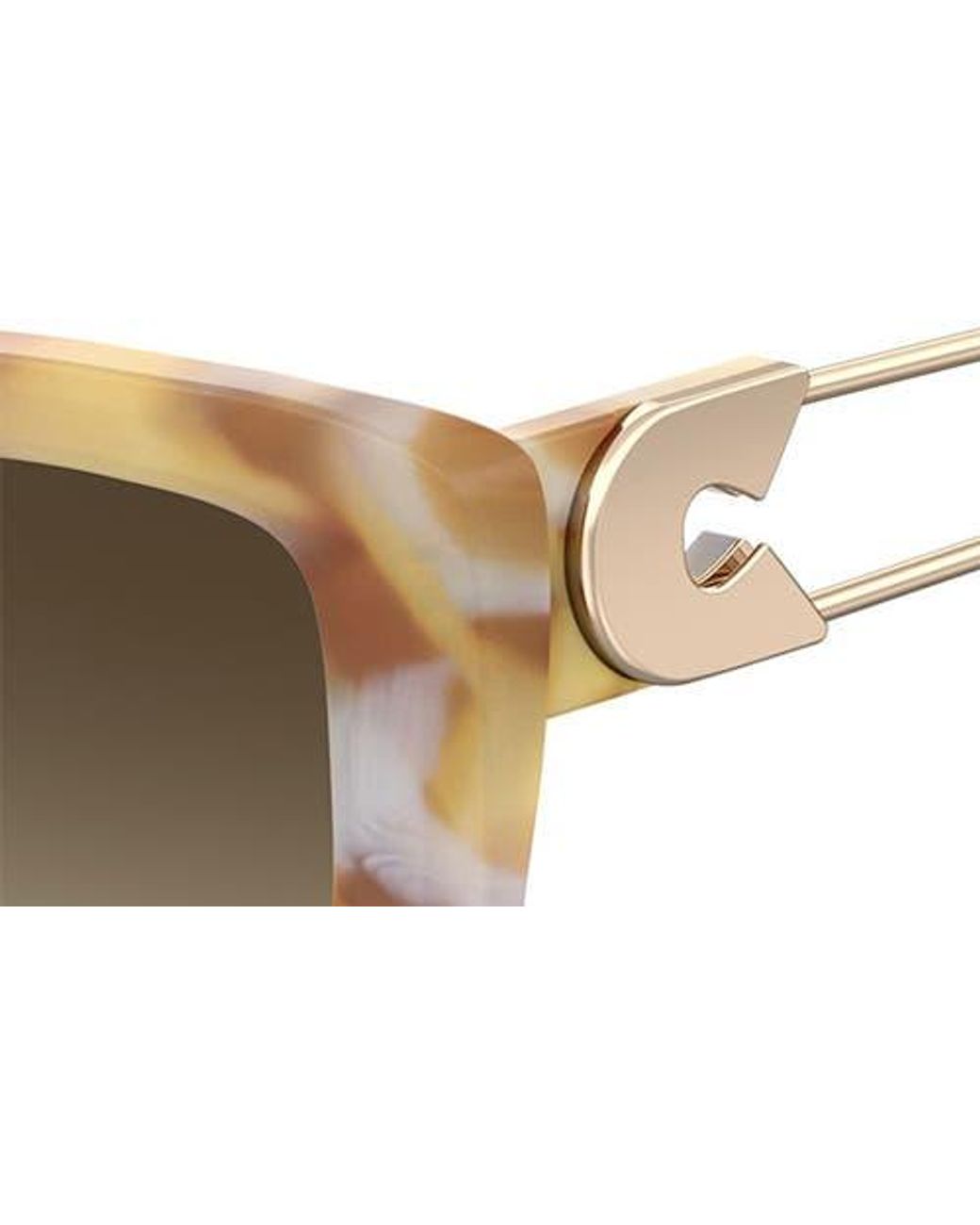 Moschino Multicolor 55Mm Gradient Rectangular Sunglasses