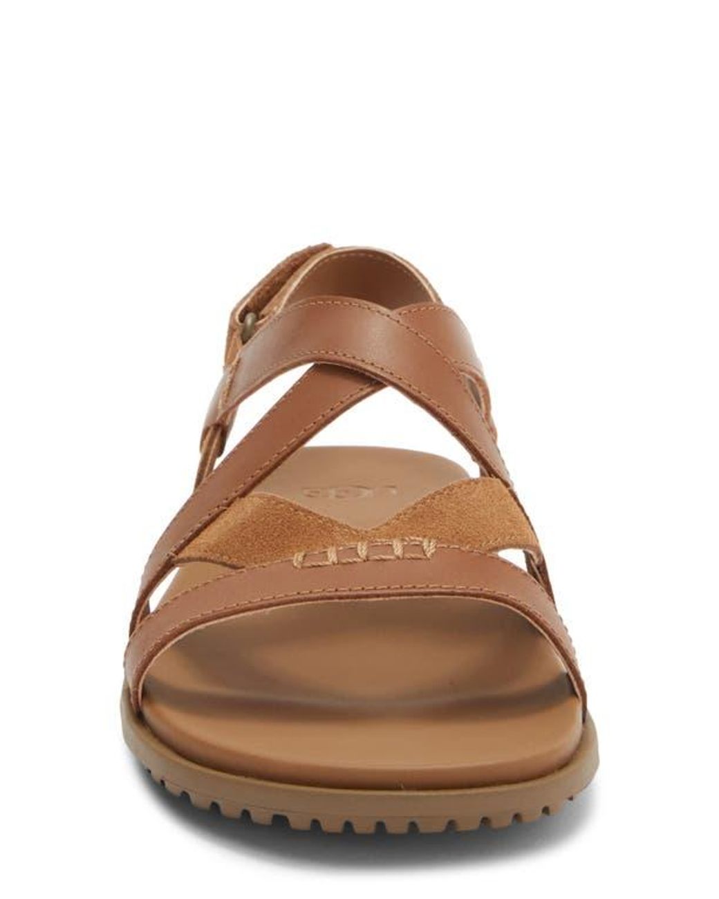 Ugg Brown Solivan Slingback Sandal