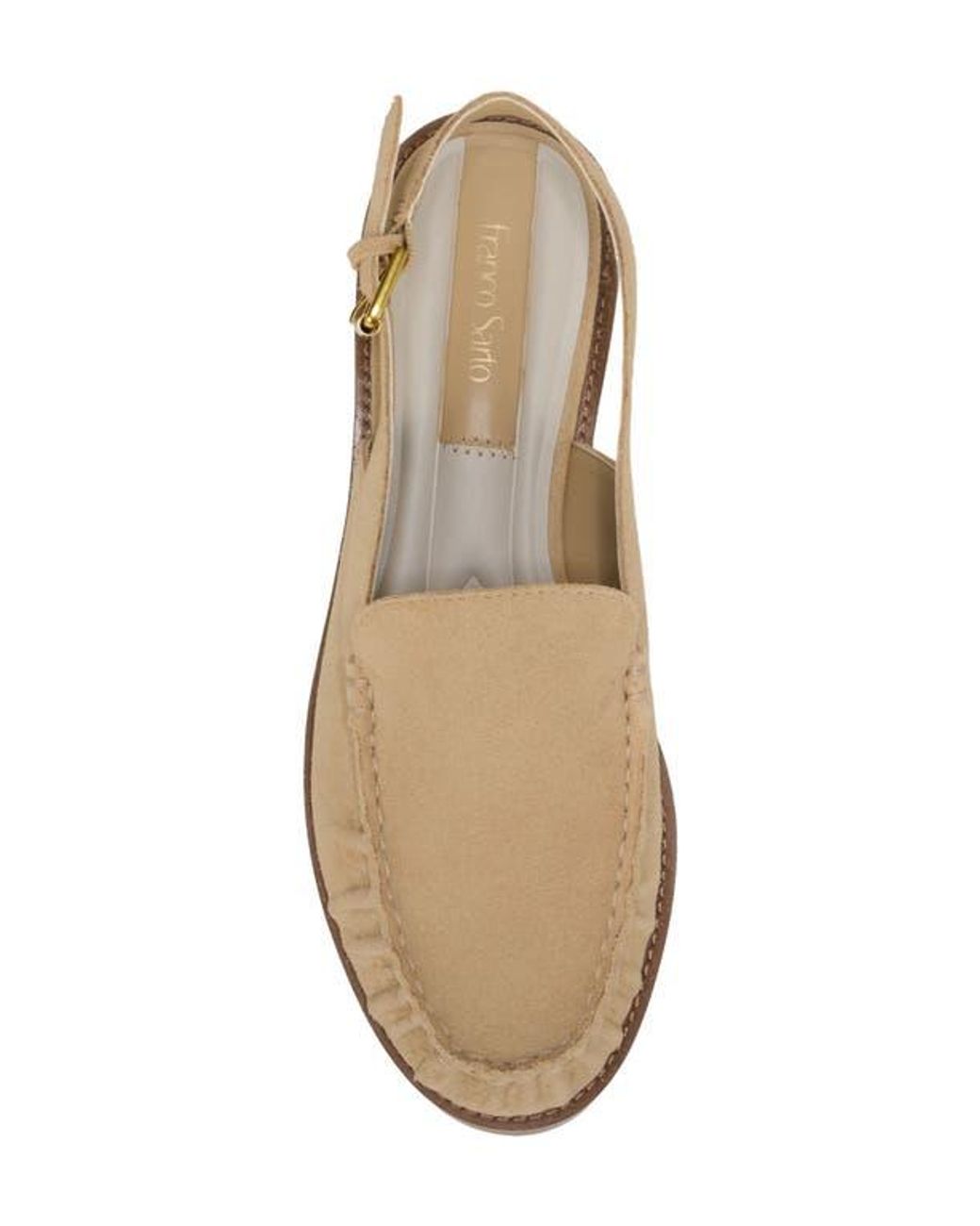 Franco Sarto Natural Sully Slingback Loafer