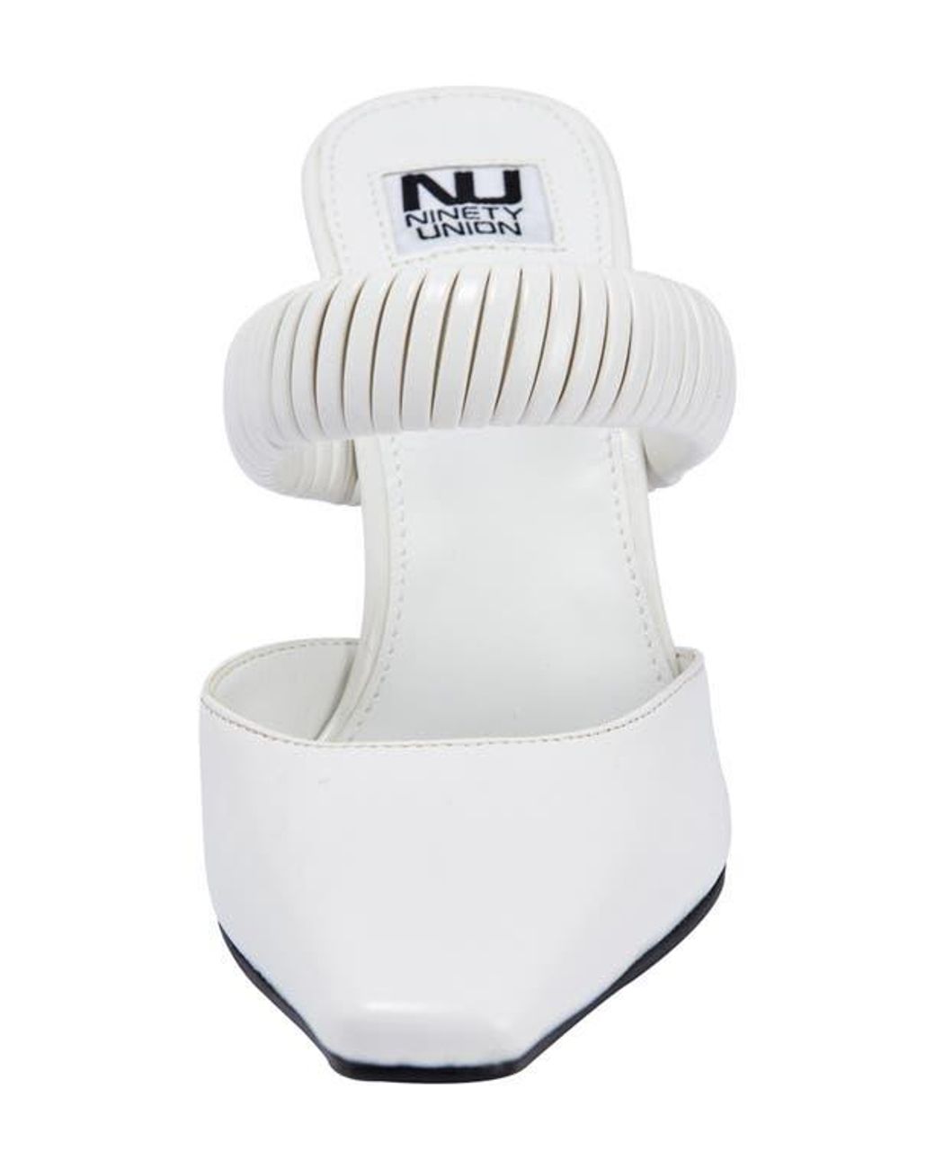 Ninety Union White Luna Mule Pump
