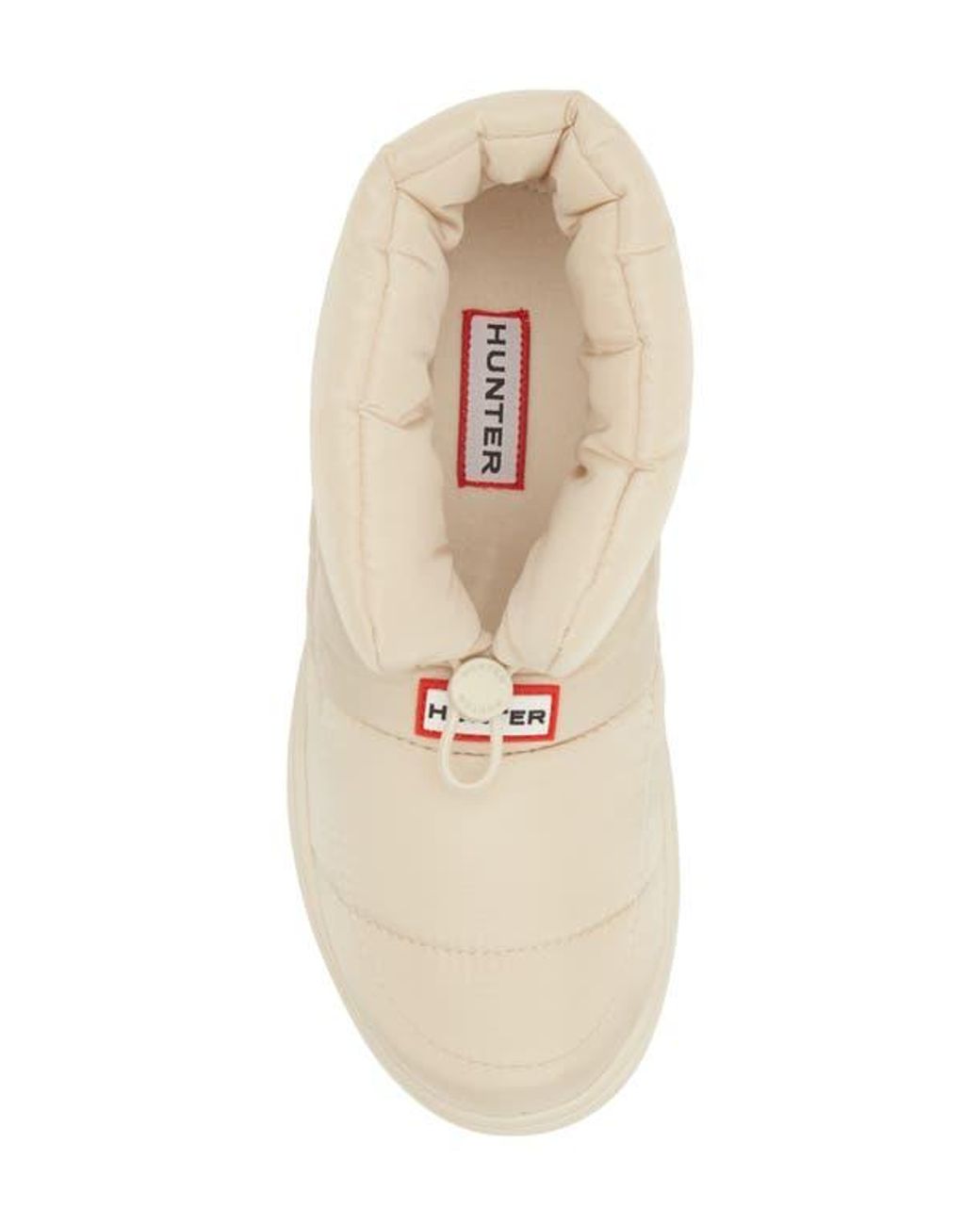 HUNTER In/Out Puffer Boot in Natural | Lyst