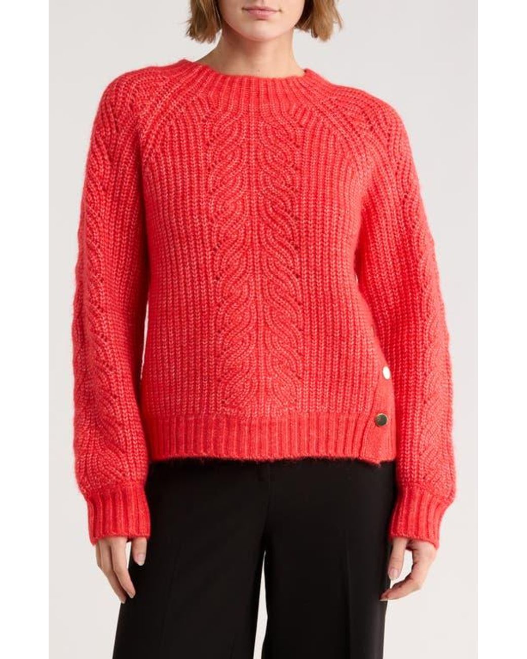 Love Token Red Gail Sweater