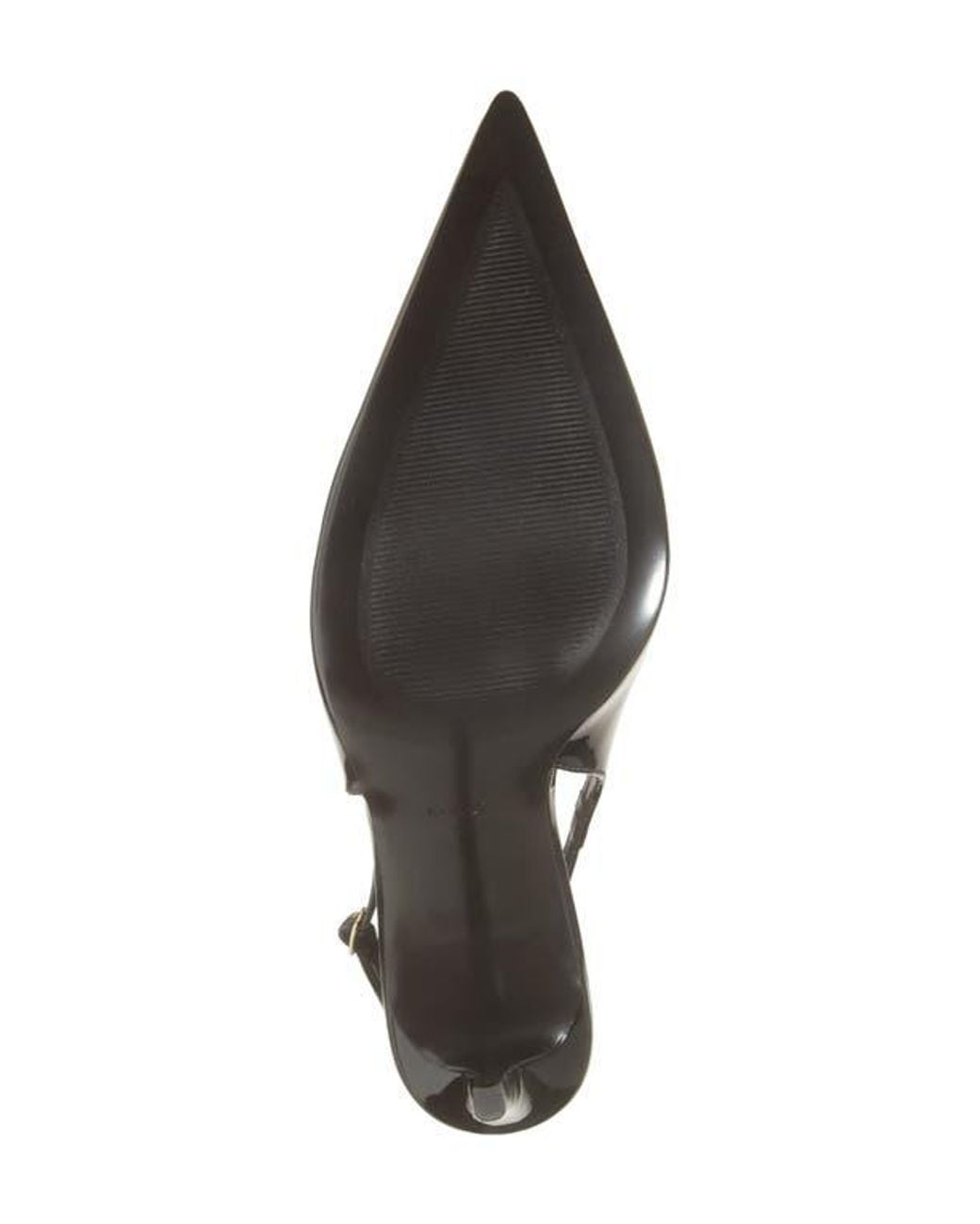 Mango Blue Pietra Slingback Pointed Toe Pump