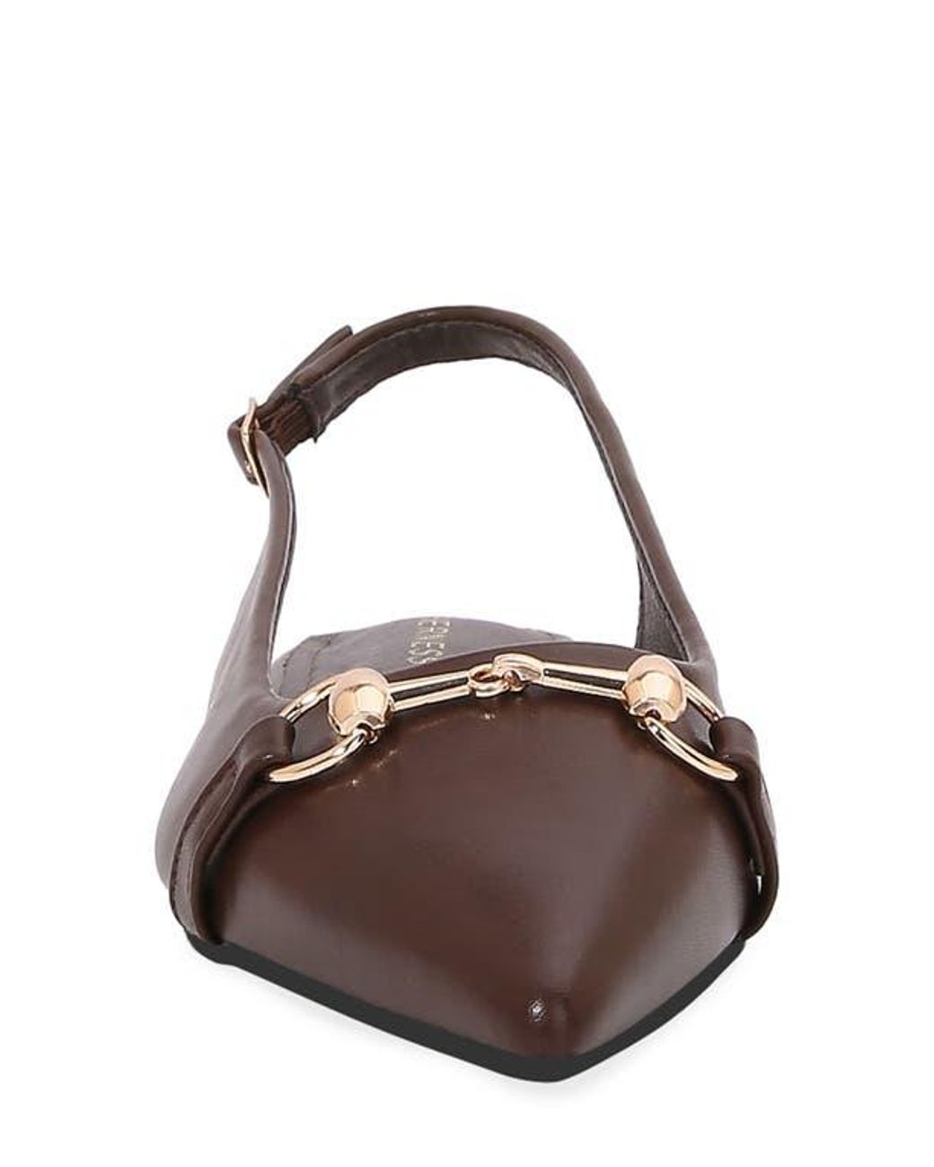BERNESS Brown Bit Slingback Flat