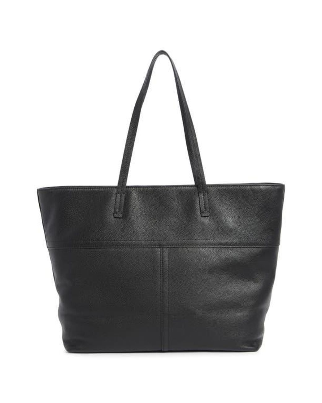 Rag & Bone Black Bryant Leather Tote Bag