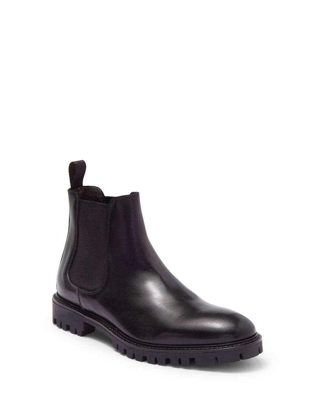 Bruno Magli Ramiro Lug Sole Chelsea Boot in Black for Men Lyst