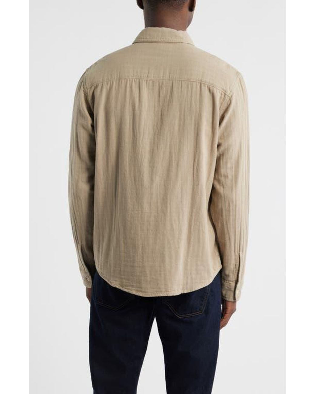AG Jeans Natural Wayne Button-Up Work Shirt for men