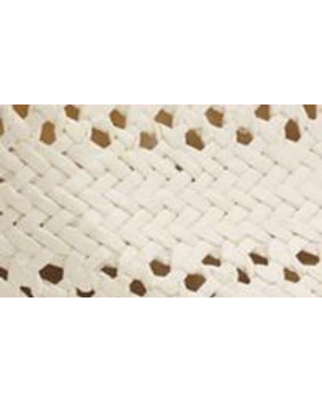 Rag & Bone White Straw Fedora