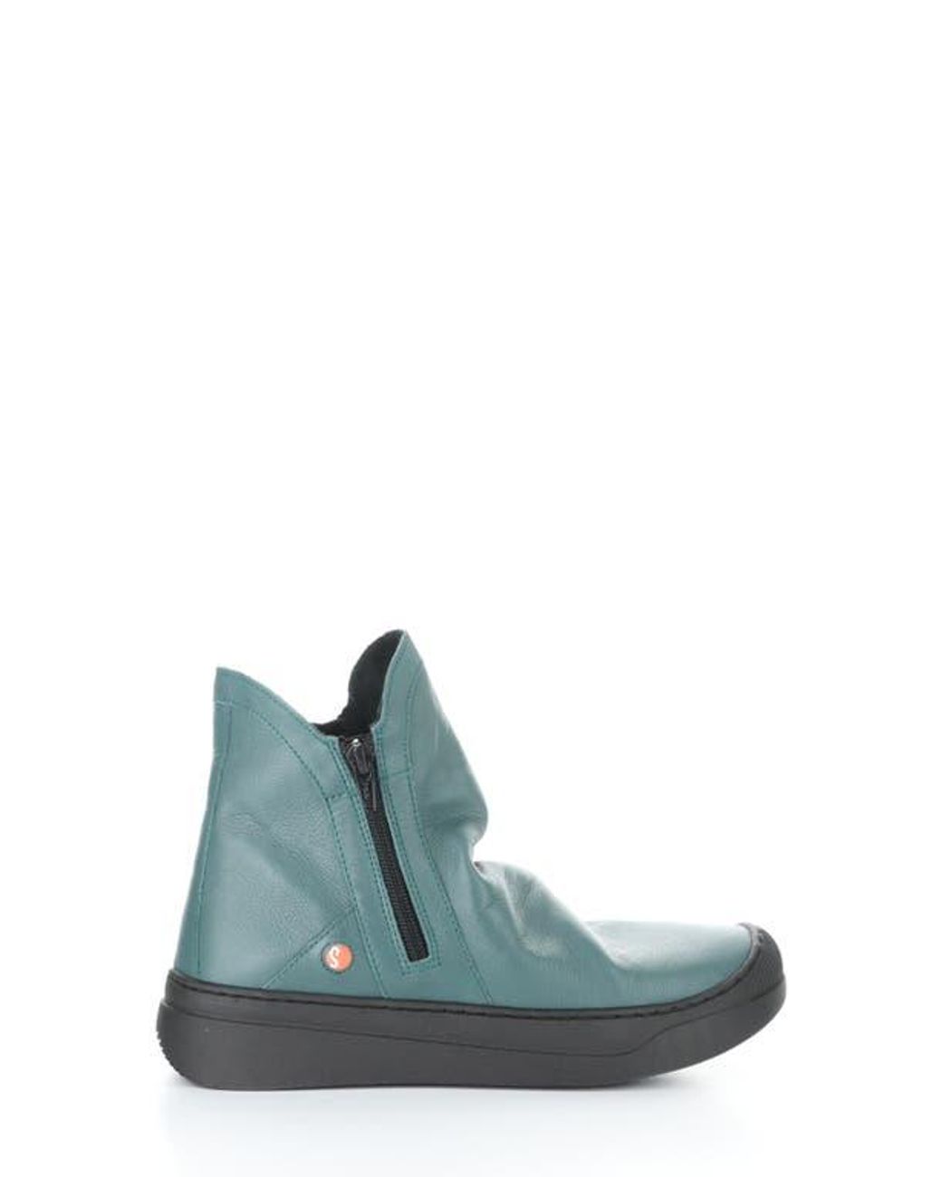 Softinos Blue Abil Platform Wedge Bootie