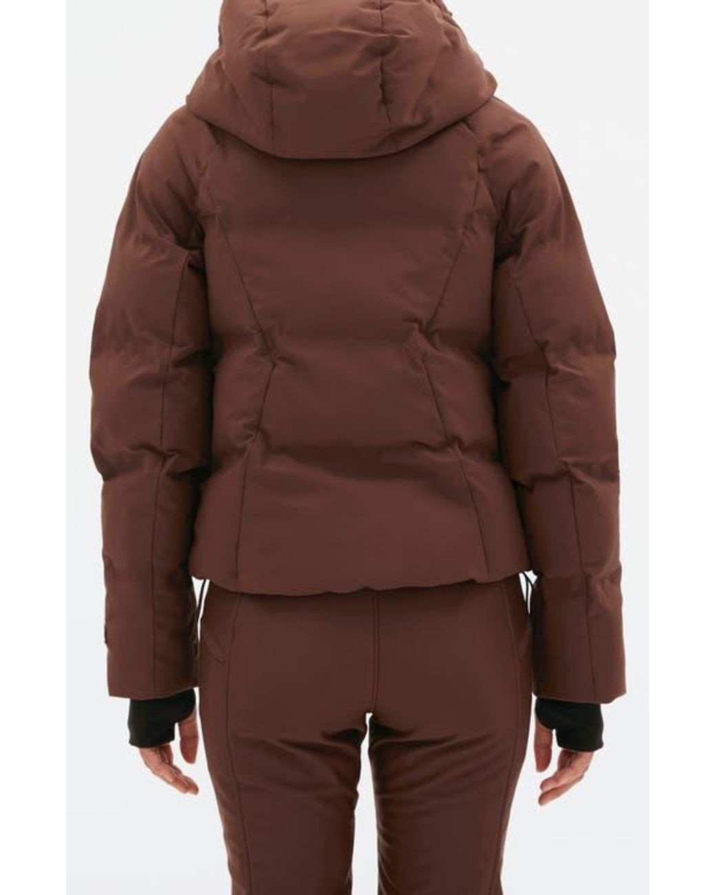 Halfdays Brown Georgie Puffer Jacket