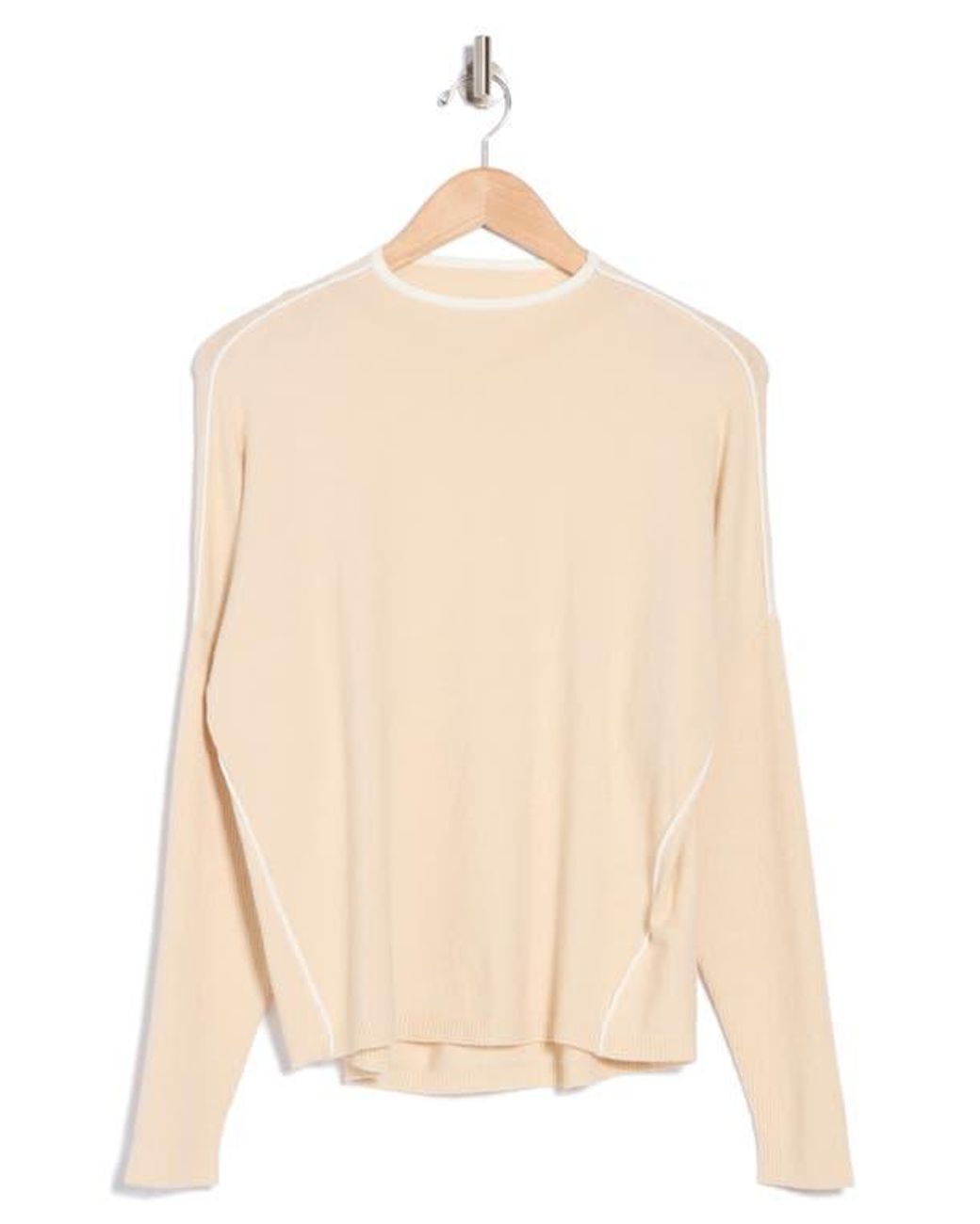 Gemma Jane Natural Tipped Sweater