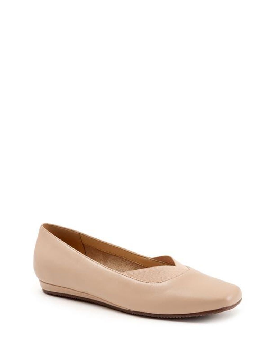 Softwalk® Brown Vianna Flat