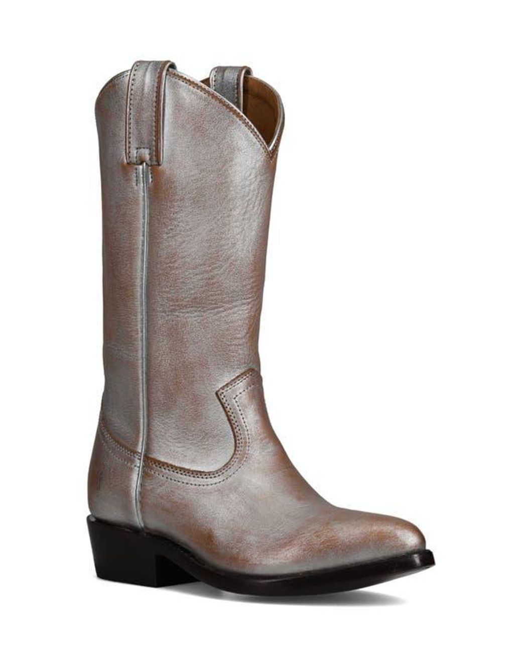 Frye Brown Billy Western Boot