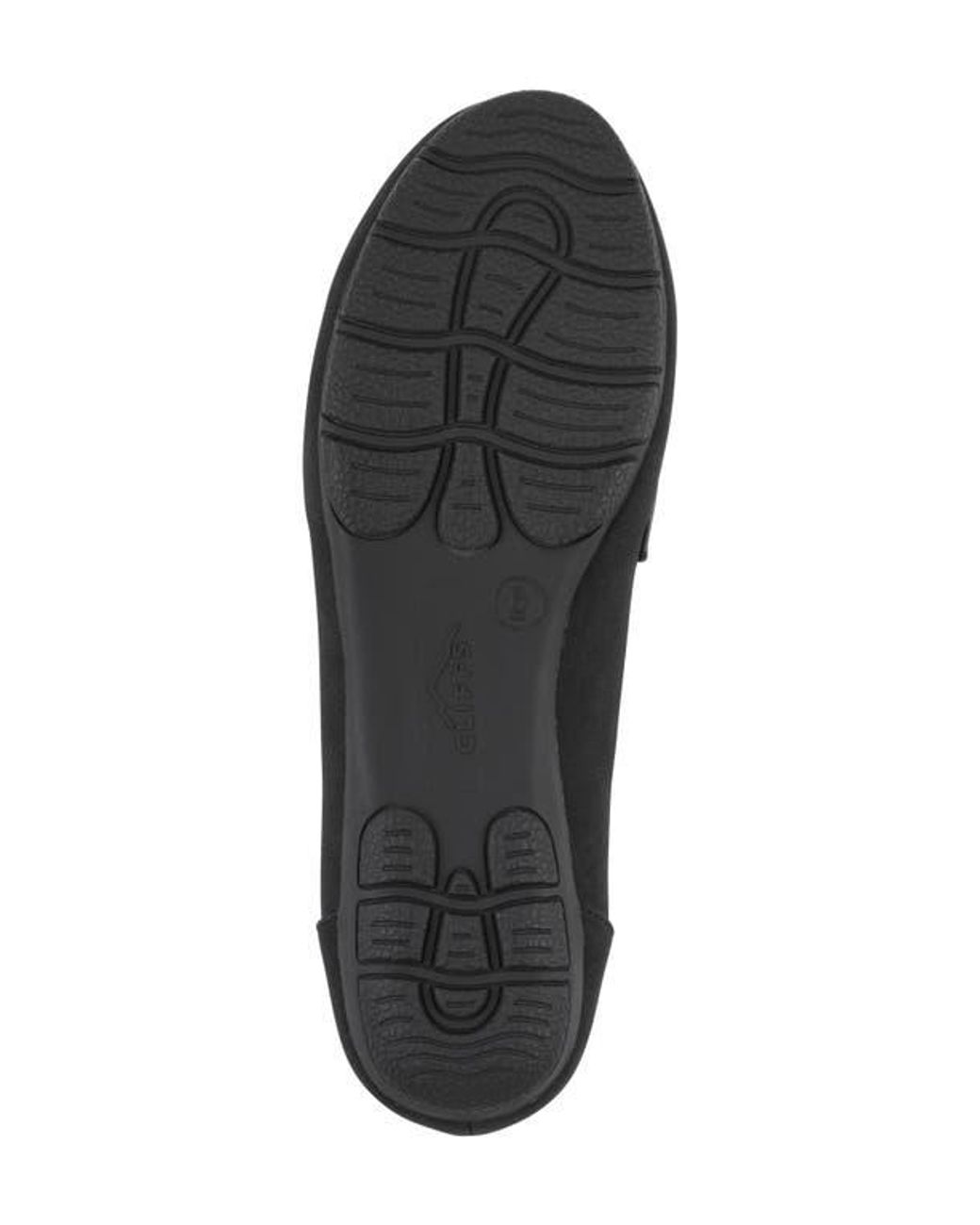 White Mountain Black Giada Stud Driving Loafer