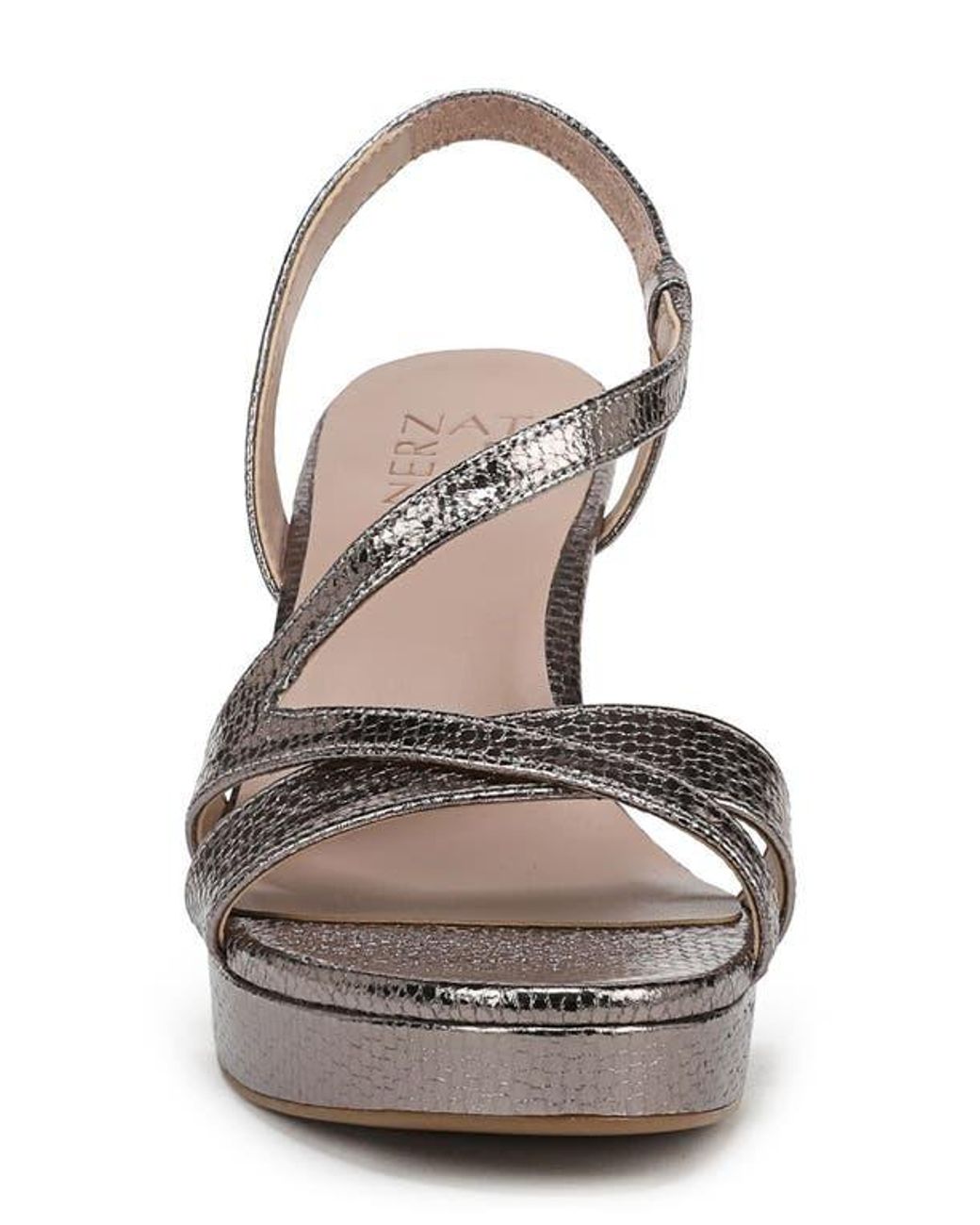 Naturalizer Metallic Abby Platform Sandal