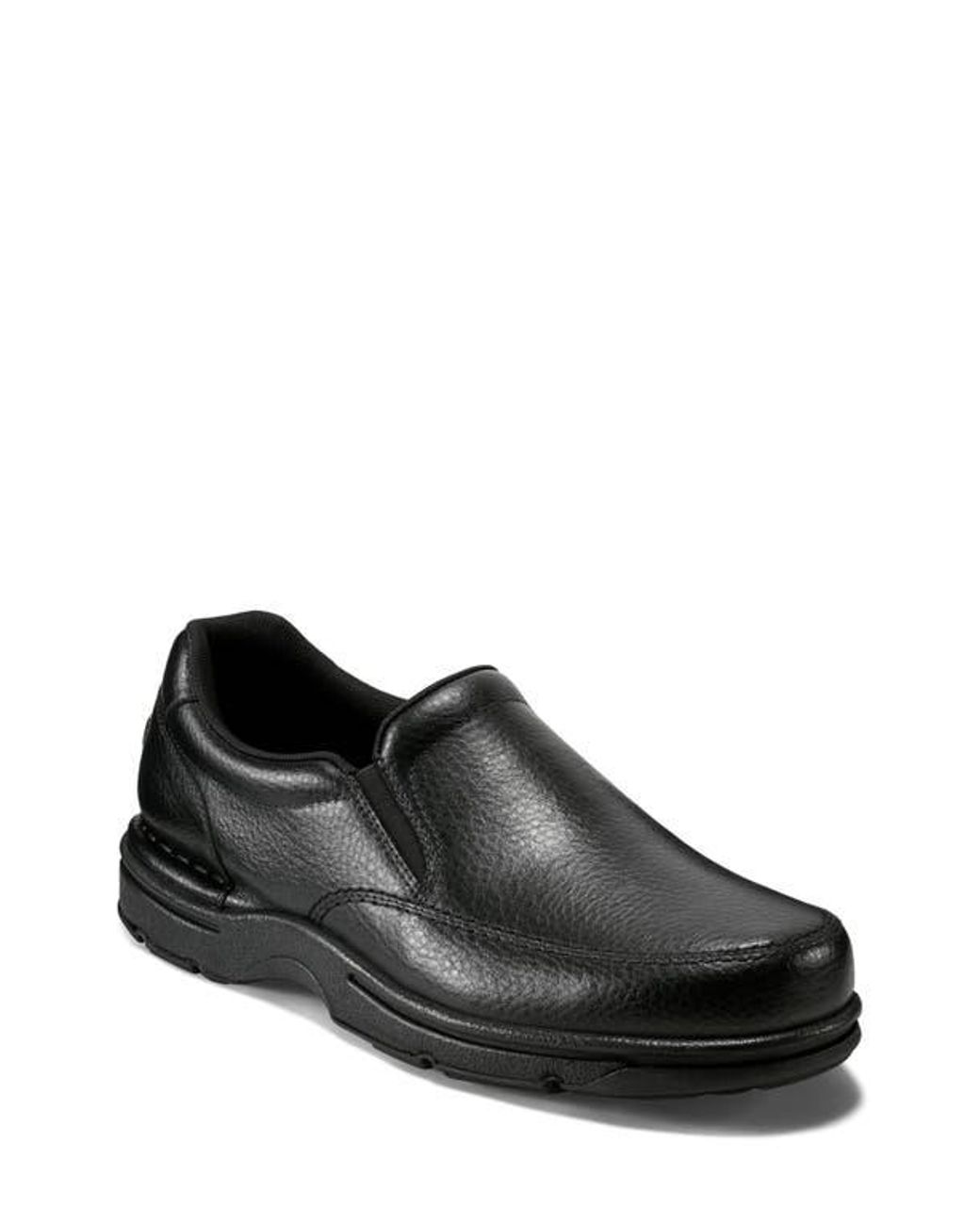 Rockport Black Eureka Slip-On for men