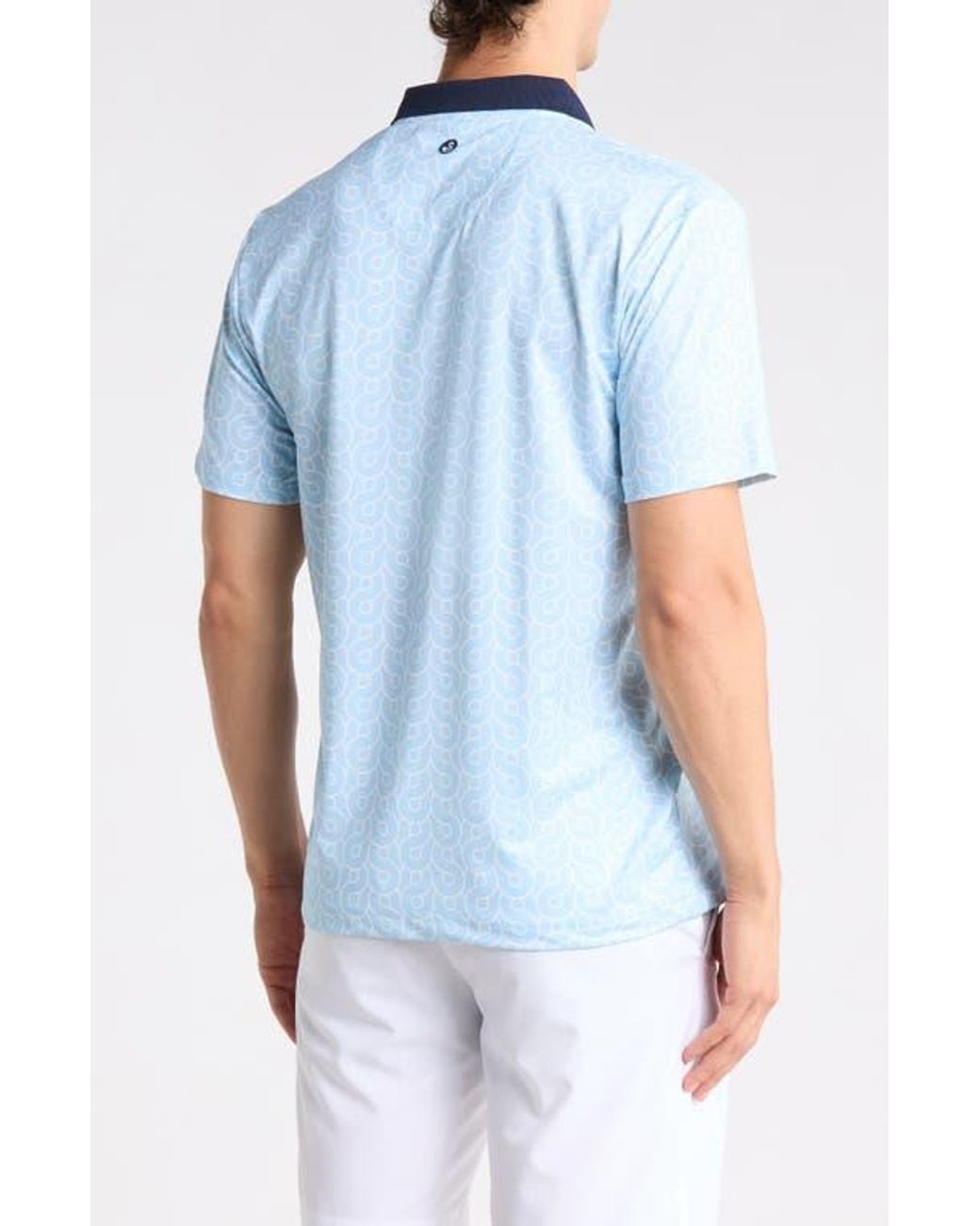 Swannies Blue Ryder Polo for men