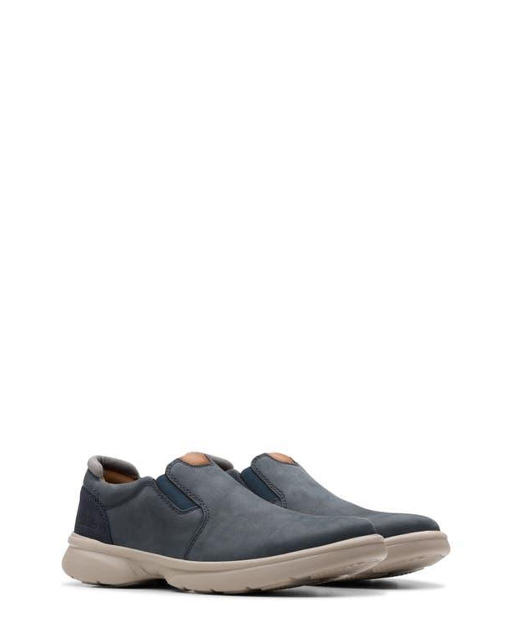 Clarks Blue Bradley Ease Slip-On for men