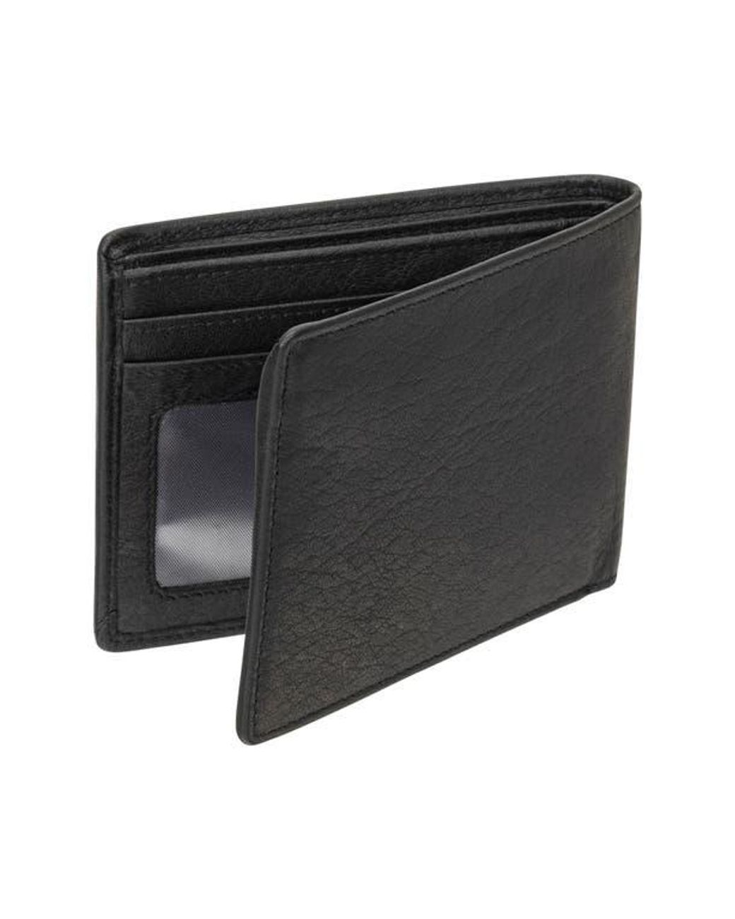 Mancini Black Rfid Bifold Wallet for men