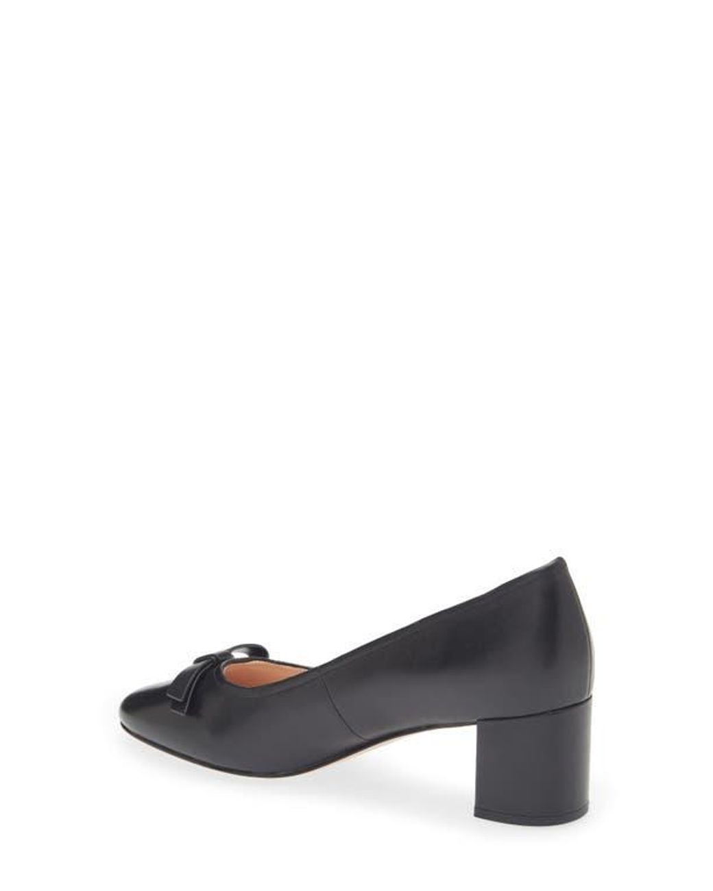 【Kate Spade】Bermuda Block Heel Pump レザーパンプス国内発送 kate-spade-BLACK-Bermuda-Block