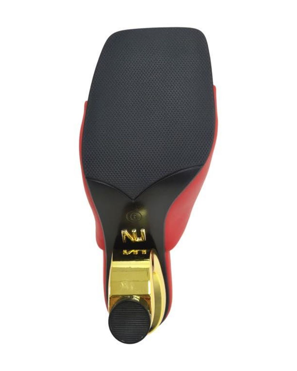 Ninety Union Red Gypsy Square Toe Mule