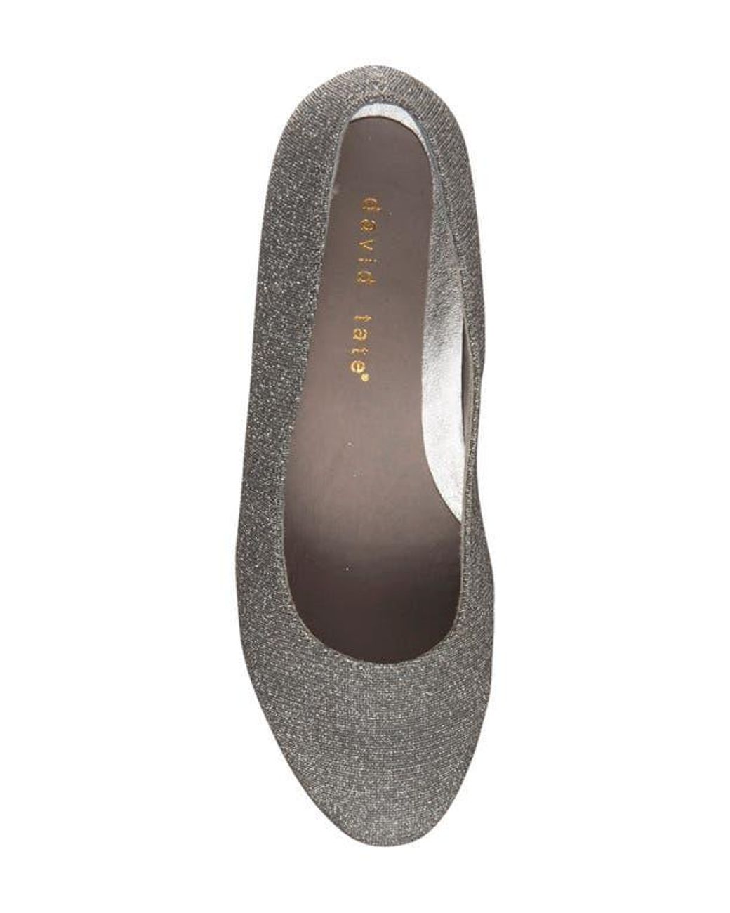 David Tate Gray Suave Pump