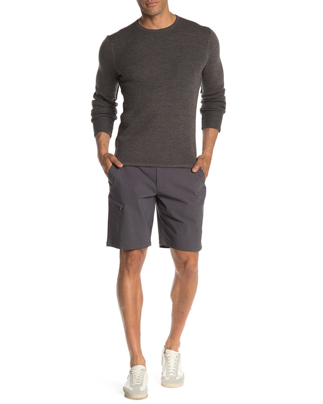 English Laundry Tech Utility Shorts in Gray for Men Lyst
