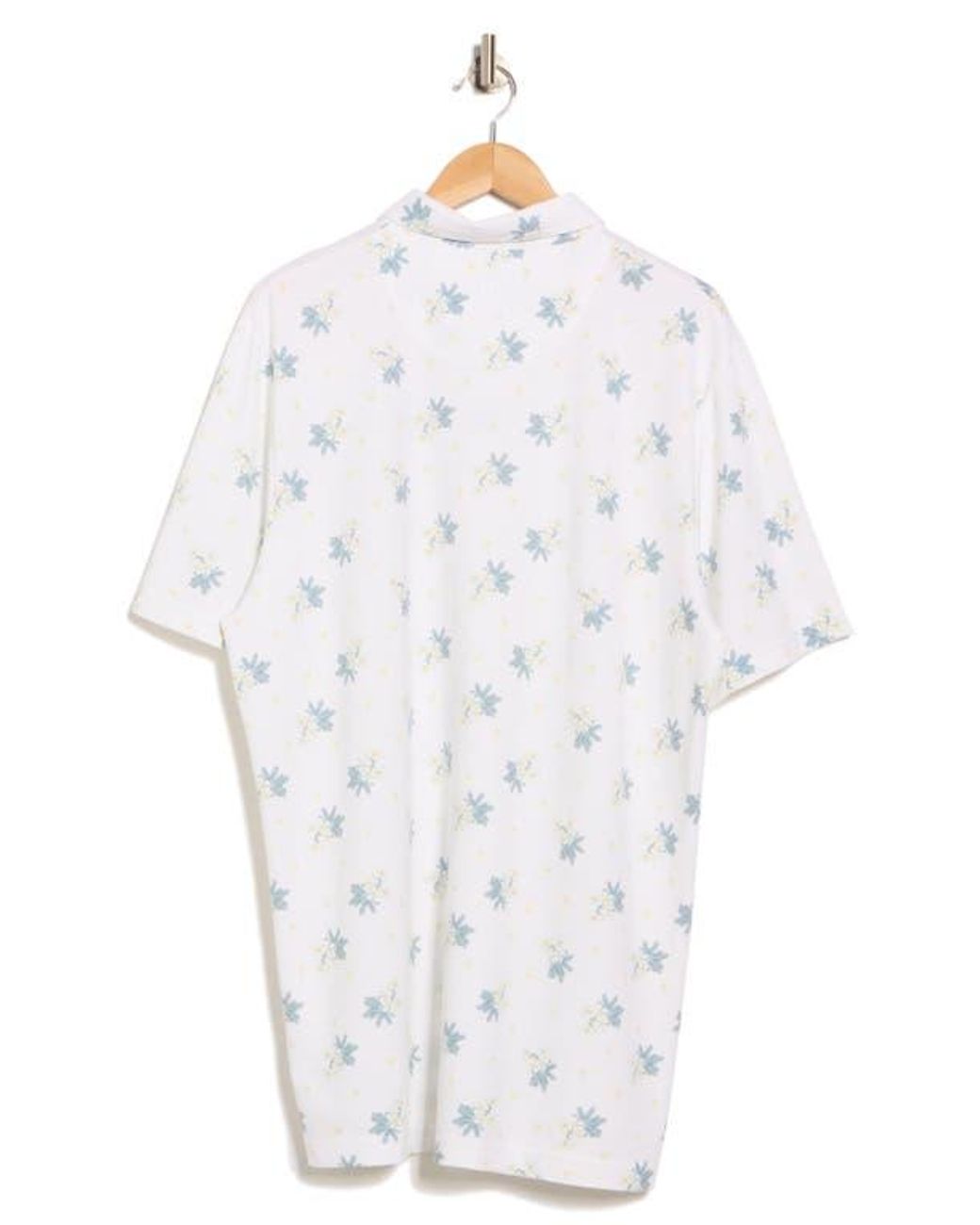 Travis Mathew White Arbor Wave Polo for men