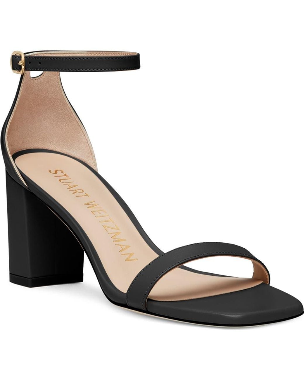 Stuart Weitzman Block Heel Sandals