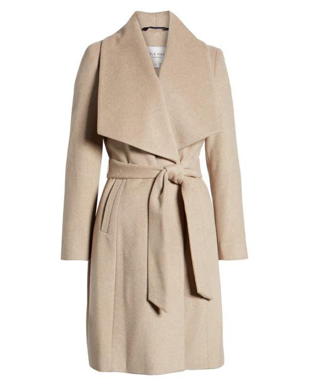 Cole haan bone wrap coat sales
